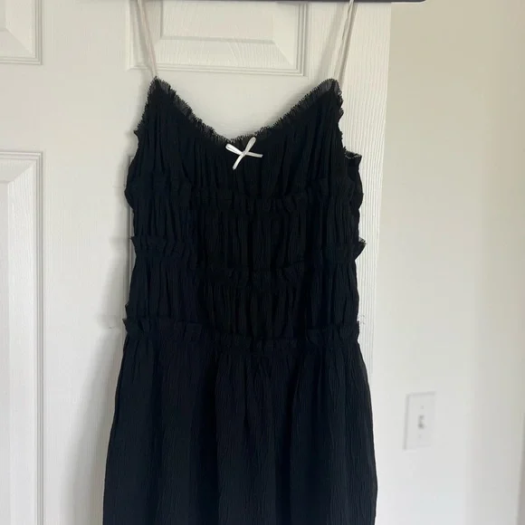 Zara | Dresses | Zara Elegant Black Dress | Poshmark